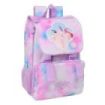 Safta K-Pop Demon Hunters Artist Mochila Extensible - Solapa - Cierre con Cordon - Portabotellas - Bolsillo Frontal - Detalles R