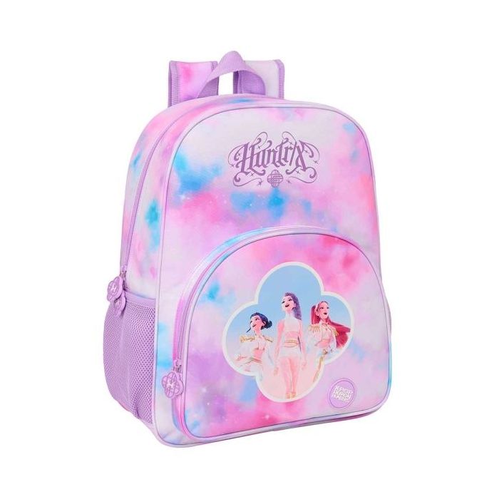 Safta K-Pop Demon Hunters Artist Mochila - Adaptable a Carro - Bolsillo Frontal - Portabotellas - Cremallera con Doble Tirador -