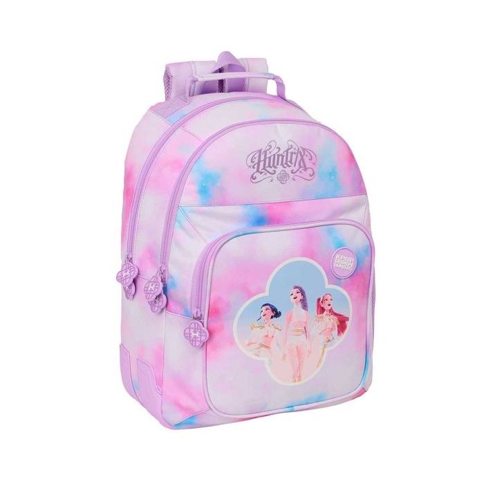 Safta K-Pop Demon Hunters Artist Mochila - Adaptable a Carro - Bolsillo Frontal - Portabotellas - Cremallera con Doble Tirador -