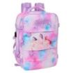 Safta K-Pop Demon Hunters Artist Mochila de Cabina - Bolsillo para Portatil hasta 15.6  - Portabotellas - USB - Zapatillero - Tr