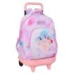 Safta K-Pop Demon Hunters Artist Mochila con Carro - Extraible - 33L - Portabotellas - Tarjeta de Identificacion Personal - Dobl
