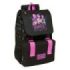 Safta K-Pop Demon Hunters Mochila Extensible - Solapa - Cierre con Cordon - Portabotellas - Bolsillo Frontal - Detalles Reflecta