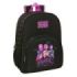 Safta K-Pop Demon Hunters Mochila - Adaptable a Carro - Bolsillo Frontal - Portabotellas - Cremallera con Doble Tirador - Asa de