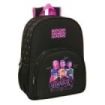 Safta K-Pop Demon Hunters Mochila - Adaptable a Carro - Bolsillo Frontal - Portabotellas - Cremallera con Doble Tirador - Asa de