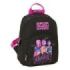 Safta K-Pop Demon Hunters Mini Mochila - Bolsillo Frontal y Trasero - Cremallera - Hombreras Ajustables - Asa Superior - Compact