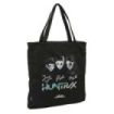 Safta K-Pop Demon Hunters Soul Tote Bag Bolsa de Tela - Cremallera - Bolsillo Interior - Asas de Mano - 36x38x6.5cm - Color Negr