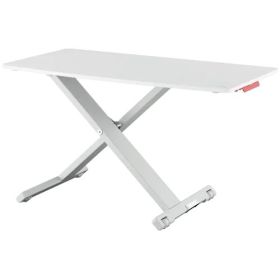 Leitz Ergo Cosy Convertidor de Escritorio - Para Cambiar de Sentado a de Pie - Ajuste de Altura Neumatico - Escritorio de 70x35c