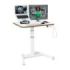 Leitz Ergo Escritorio Compacto Electrico - Regulacion Elecctrica de la Altura de 65 a 130cm - Escritorio de 80x60x2,5cm - Peso M