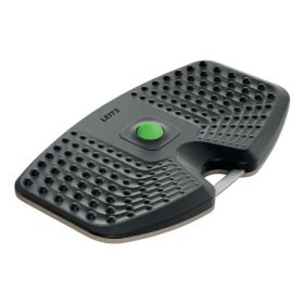 Leitz Balance Board Ergo Active Tabla de Bamboleo - Movimiento de Balanceo de Bajo Impacto - Bola de Masaje Extraible - Superfic