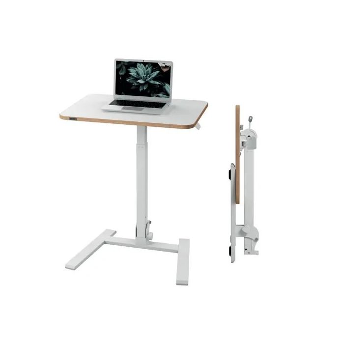 Leitz Ergo Escritorio Plegable Unipersonal para Trabajar Sentado o de Pie - Escritorio de 65x46x1,8cm - Peso Maximo Soportado 20