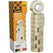 Scotch 508 Pack de 10 Cintas Adhesivas 15mm x 10m - Transparente