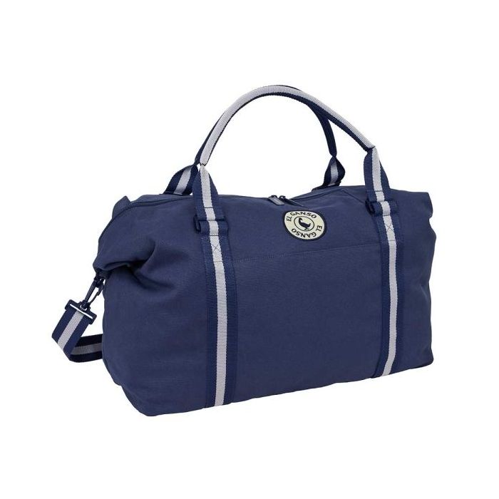 Safta el Ganso Jeans Bolsa de Fin de Semana - Bandolera Ajustable - Bolsillo Frontal - Cremallera Bidireccional - Asas de Mano -