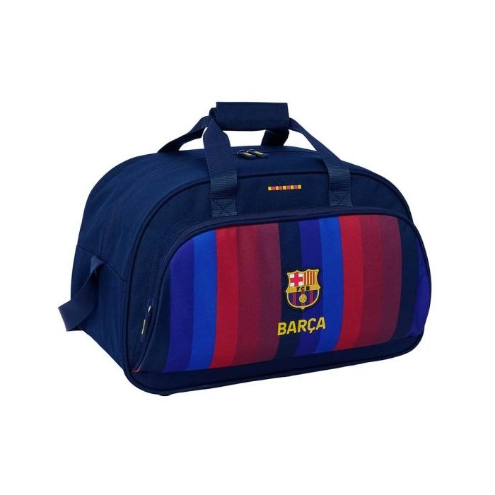 Safta F.C.Barcelona 1ª Equipacion 26/27 Bolsa de Deporte - Bandolera Ajustable - Bolsillo Frontal - Fondo Semirigido - Cremaller