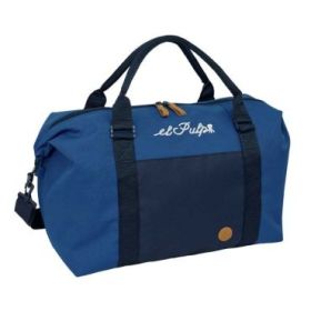 Safta el Pulpo Bolsa de Fin de Semana - Bandolera Ajustable - Bolsillo Frontal - Cremallera Bidireccional - Asas de Mano - 50x29