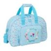 Safta Blackfit8 Petalos Bolsa de Deporte - Bandolera Ajustable - Bolsillo Frontal - Cremallera con Doble Tirador - Tacos en la B