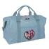 Safta K-Pop Demon Hunters Huntr/X Bolsa de Fin de Semana - Bandolera Ajustable - Bolsillo Frontal - Cremallera Bidireccional - A