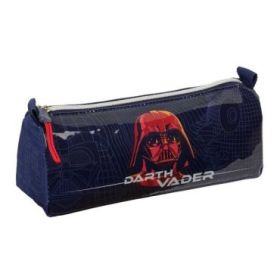 Safta Star Wars Portatodo - 1 Compartimento con Cremallera - 21x8x7cm - Color Azul Marino