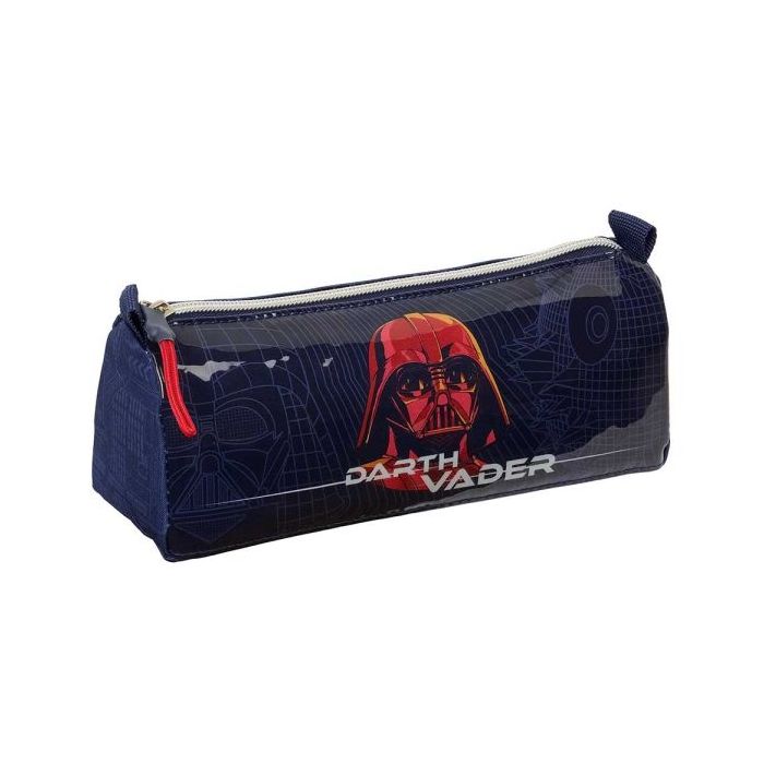 Safta Star Wars Portatodo - 1 Compartimento con Cremallera - 21x8x7cm - Color Azul Marino