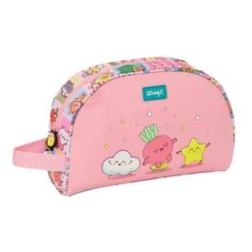 Safta Mr. Wonderful Comic Neceser - Adaptable a Carro - Asa de Mano Lateral - Bolsillo Interior con Cremallera - 28x18x10cm - Co