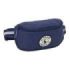 Safta el Ganso Jeans Bolsa de Cintura - Cremallera - Cintas Ajustables - Cierre de PVC - 23x14x9cm - Color Azul Marino
