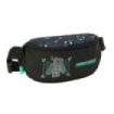 Safta Minecraft Screen Bolsa de Cintura - Cremallera - Cintas Ajustables - Cierre de PVC - 23x14x9cm - Color Negro