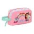 Safta Gabby's Dollhouse Bolsa Isotermica Porta Alimentos - Asa de Mano Lateral - Cremallera - 21.5x12x6.5cm - Color Rosa