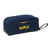 Safta F.C.Barcelona 1ª Equipacion 26/27 Portatodo Cuadrado - Cremallera Diagonal de Doble Tirador - Asa Lateral - 20x8x8cm - Col