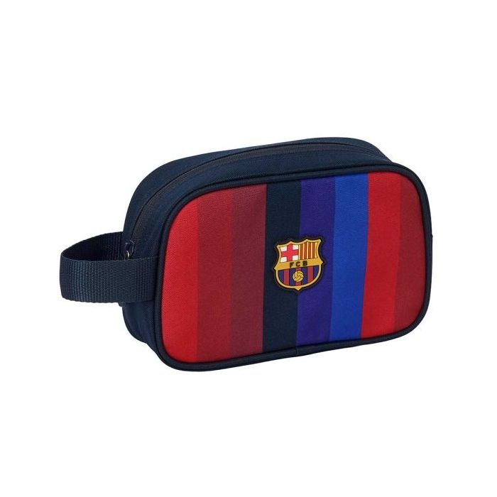 Safta F.C.Barcelona 1ª Equipacion 26/27 Neceser - Asa de Mano Lateral - 22x13.5x8cm - Color Rojo y Azul