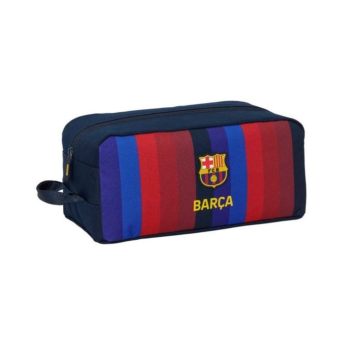 Safta F.C.Barcelona 1ª Equipacion 26/27 Zapatillero - Capacidad 9L - Asa de Mano Lateral - 34x15x18cm - Color Azul Noche