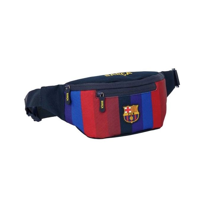 Safta F.C.Barcelona 1ª Equipacion 26/27 Bolsa de Cintura - Cremallera - Cintas Ajustables - Cierre de PVC - Bolsillo Frontal - 2
