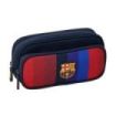 Safta F.C.Barcelona 1ª Equipacion 26/27 Portatodo con Bolsillo - Cremallera - 21x10.5x6cm - Color Azul Noche