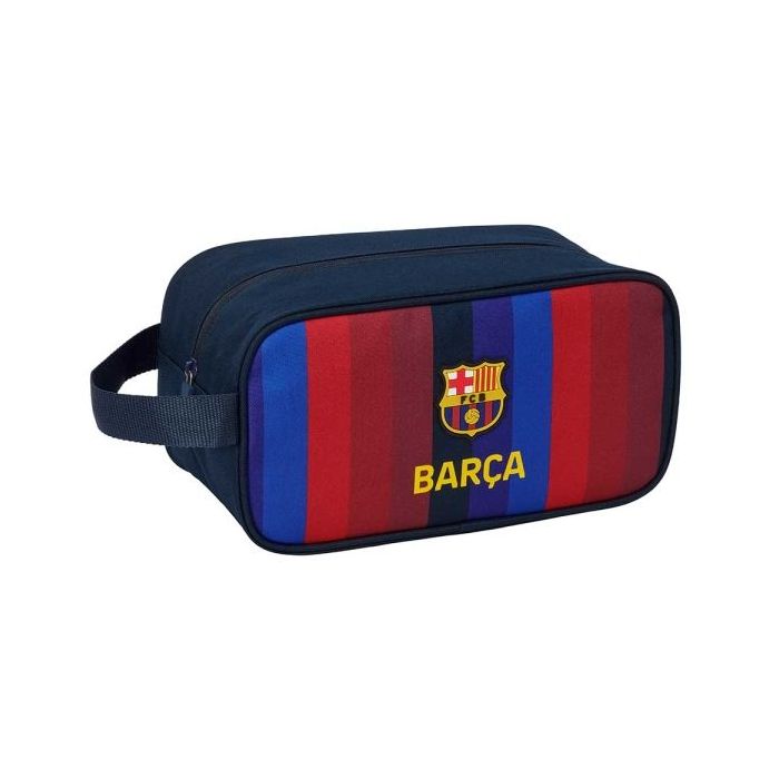 Safta F.C.Barcelona 1ª Equipacion 26/27 Zapatillero Mediano - Capacidad 6L - Asa de Mano Lateral - 29x15x14cm - Color Azul Noche