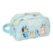 Safta Bluey Ready Neceser - Adaptable a Carro - Asa de Mano Lateral - Organizadores con Compartimentos - 26x15x12cm - Color Azul