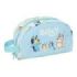 Safta Bluey Ready Neceser - Adaptable a Carro - Asa de Mano Lateral - Bolsillo Interior con Cremallera - 26x16x9cm - Color Azul