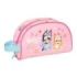 Safta Bluey Dance Neceser - Adaptable a Carro - Asa de Mano Lateral - Bolsillo Interior con Cremallera - 26x16x9cm - Color Rosa