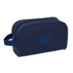 Safta Spagnolo Neceser - Interior Forrado - Asa de Mano Lateral - Organizadores con Compartimentos - 24x15x10cm - Color Azul Noc