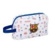 Safta F.C.Barcelona Bolsa Preescolar Isotermica Porta Alimentos - Asa de Mano Lateral - Cremallera - 21.5x12x6.5cm - Color Blanc