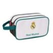 Safta Real Madrid Equipacion 26/27 Neceser - 2 Compartimentos con Cremallera - Adaptable a Carro - Asa de Mano Lateral - 26x15x1