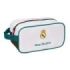 Safta Real Madrid Equipacion 26/27 Zapatillero Mediano - Capacidad 6L - Asa de Mano Lateral - 29x15x14cm - Color Blanco y Negro