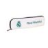 Safta Real Madrid Equipacion 26/27 Portatodo Estrecho - Silicona - Cremallera - 20x5.5x2cm - Color Blanco