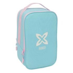 Safta Munich Sky Zapatillero Doble - Bolsillo Interior de Velcro - Compartimento Trasero con Cremallera - Asa de Mano - 21x36x16