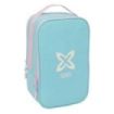 Safta Munich Sky Zapatillero Doble - Bolsillo Interior de Velcro - Compartimento Trasero con Cremallera - Asa de Mano - 21x36x16