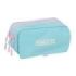 Safta Munich Sky Portatodo - 3 Compartimentos con Cremallera - Cinta Trasera Adaptable - Bolsillo Frontal de Rejilla con Velcro