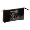 Safta Masters of the Universe Portatodo - 3 Compartimentos con Cremallera - Bolsillo Interior Central - 22x12x3cm - Color Gris y