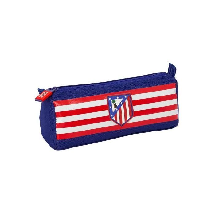 Safta Atletico de Madrid Portatodo - 1 Compartimento con Cremallera - 21x8x7cm - Color Azul Marino
