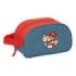 Safta Super Mario Neceser - Adaptable a Carro - Asa de Mano Lateral - 26x15x12cm - Color Rojo y Azul