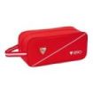 Safta Sevilla FC Zapatillero - Capacidad 7L - Asa de Mano Lateral - 34x15x14cm - Color Rojo