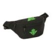Safta Real Betis Balompie Bolsa de Cintura - Cremallera - Cintas Ajustables - Cierre de PVC - Bolsillo Frontal - 23x12x9cm - Col