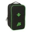 Safta Real Betis Balompie Zapatillero Doble - Bolsillo Interior de Velcro - Compartimento Trasero con Cremallera - Asa de Mano -