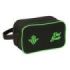 Safta Real Betis Balompie Neceser - 2 Compartimentos con Cremallera - Adaptable a Carro - Asa de Mano Lateral - 26x15x12.5cm - C